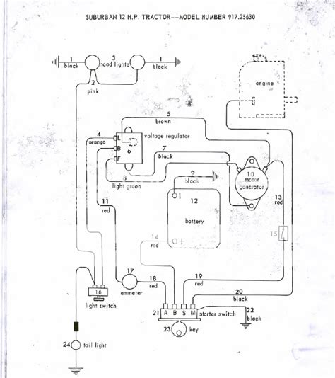 wiring diagram sears ss14 